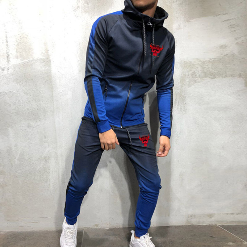 jordan tracksuit blue
